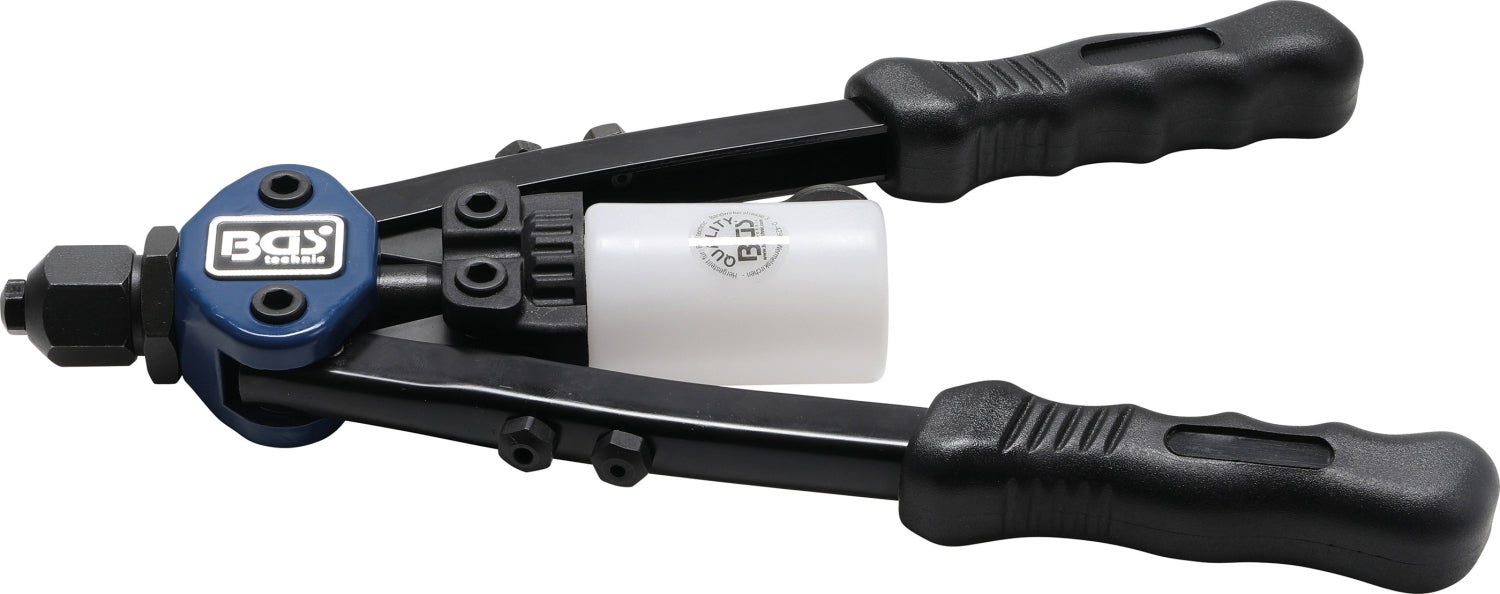 BGS 409 Langarm Nietzange mit Sammelflasche mit hoher Hebelwirkung