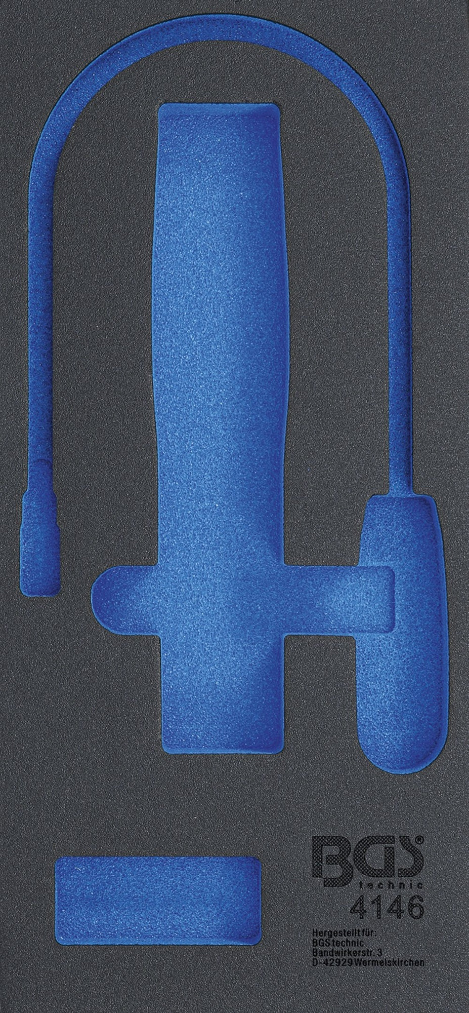 BGS 4146-1 Werkstattwageneinlage 1/3 leer für Artikel 4146