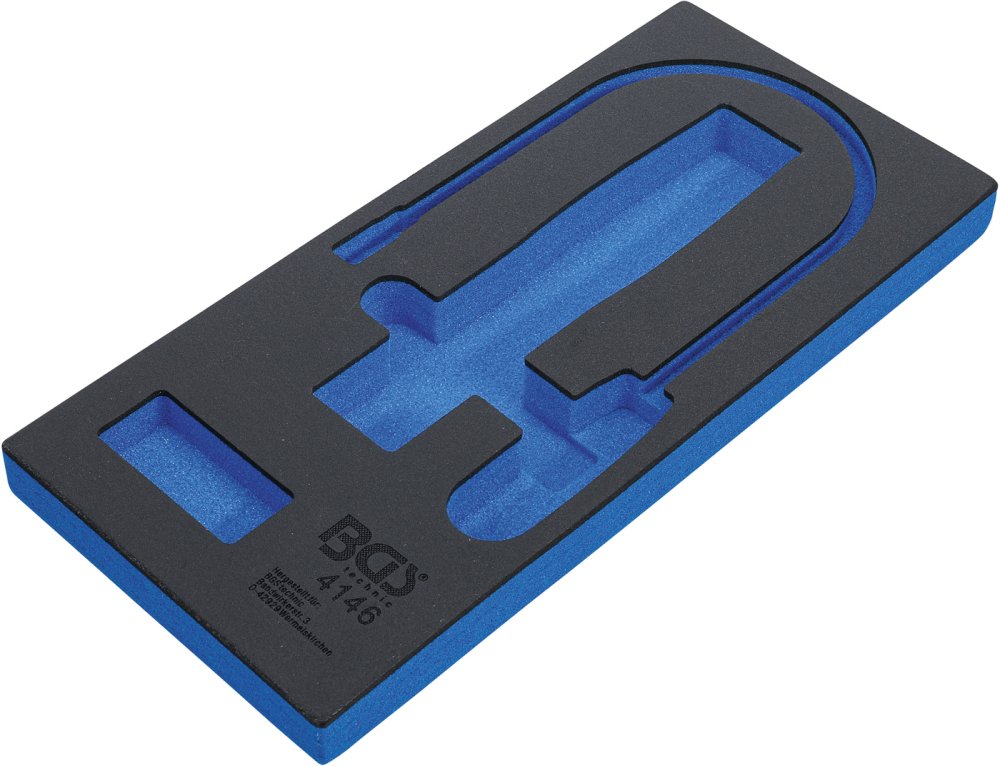 BGS 4146-1 Werkstattwageneinlage 1/3 leer für Artikel 4146