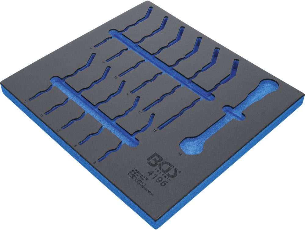 BGS 4195-1 Werkstattwageneinlage 2/3 leer für Art. 4195