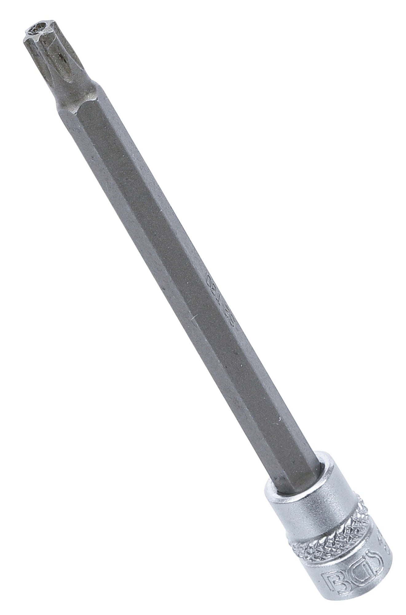 BGS 4203 Biteinsatz T-Profil (für Torx) mit Bohrung T30 Sonderlänge Länge 100mm Antrieb 6,3mm (1/4")