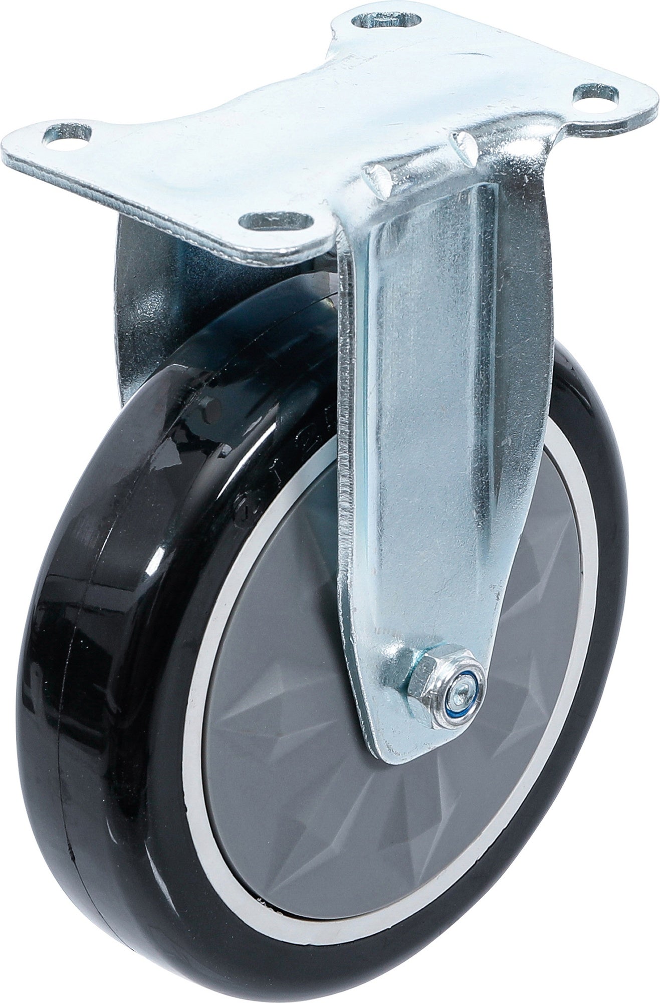 BGS 4235-3 Bockrolle mit Montageplatte für Art. 4235 6070