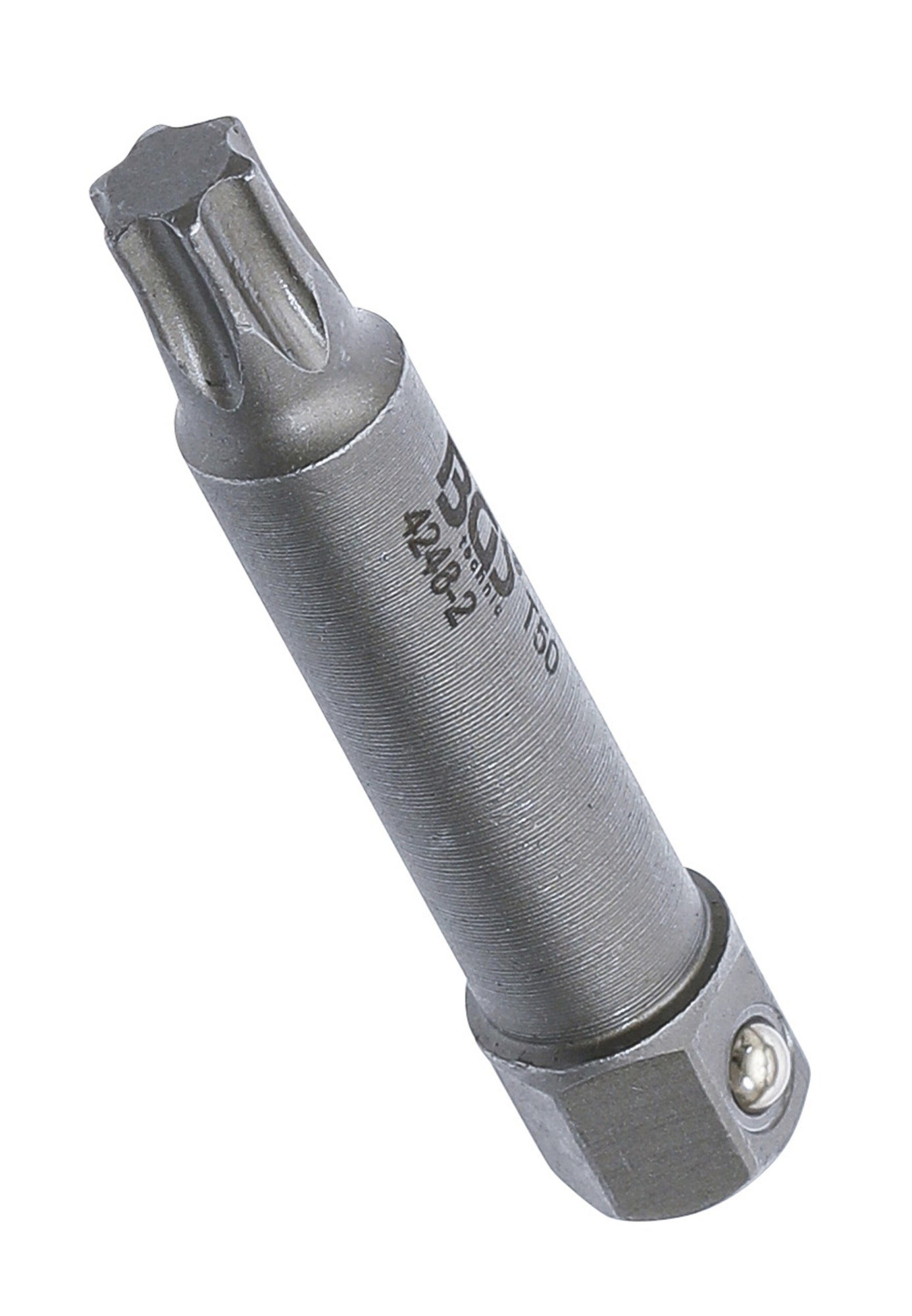BGS 4248-2 Spezial Bit zur Demontage der Riemenräder an Lichtmaschinen T-Profil (für Torx) T50 x 64mm