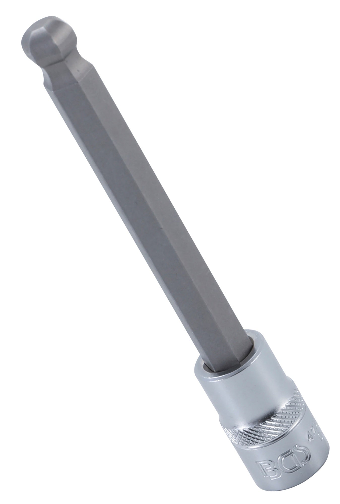 BGS 4258-12 Biteinsatz Innensechskant 12mm HX12 mit Kugelkopf Länge 140mm Antrieb 12,5mm (1/2")