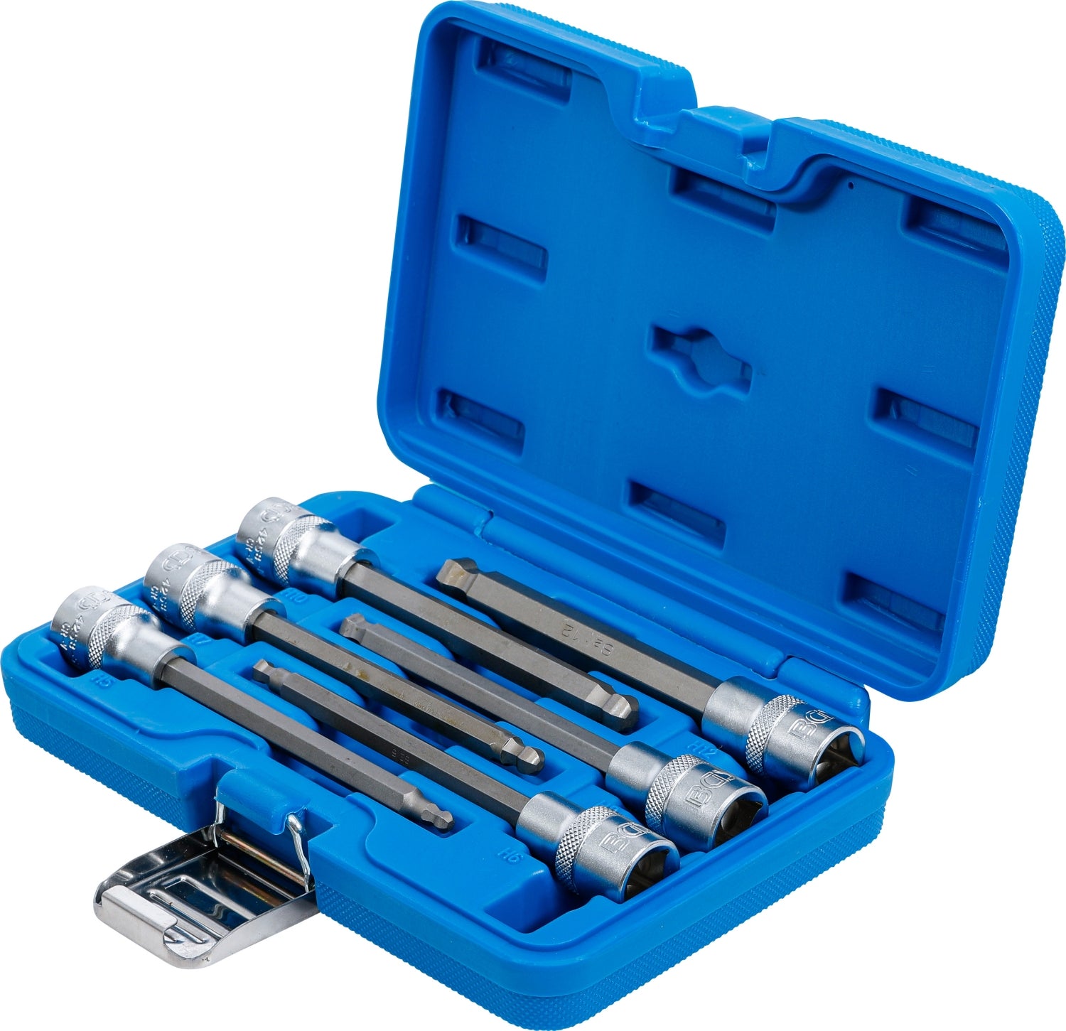 BGS 4258 Satz Bit Nuss Innensechskant mit Kugelkopf 5-12mm 140mm lang