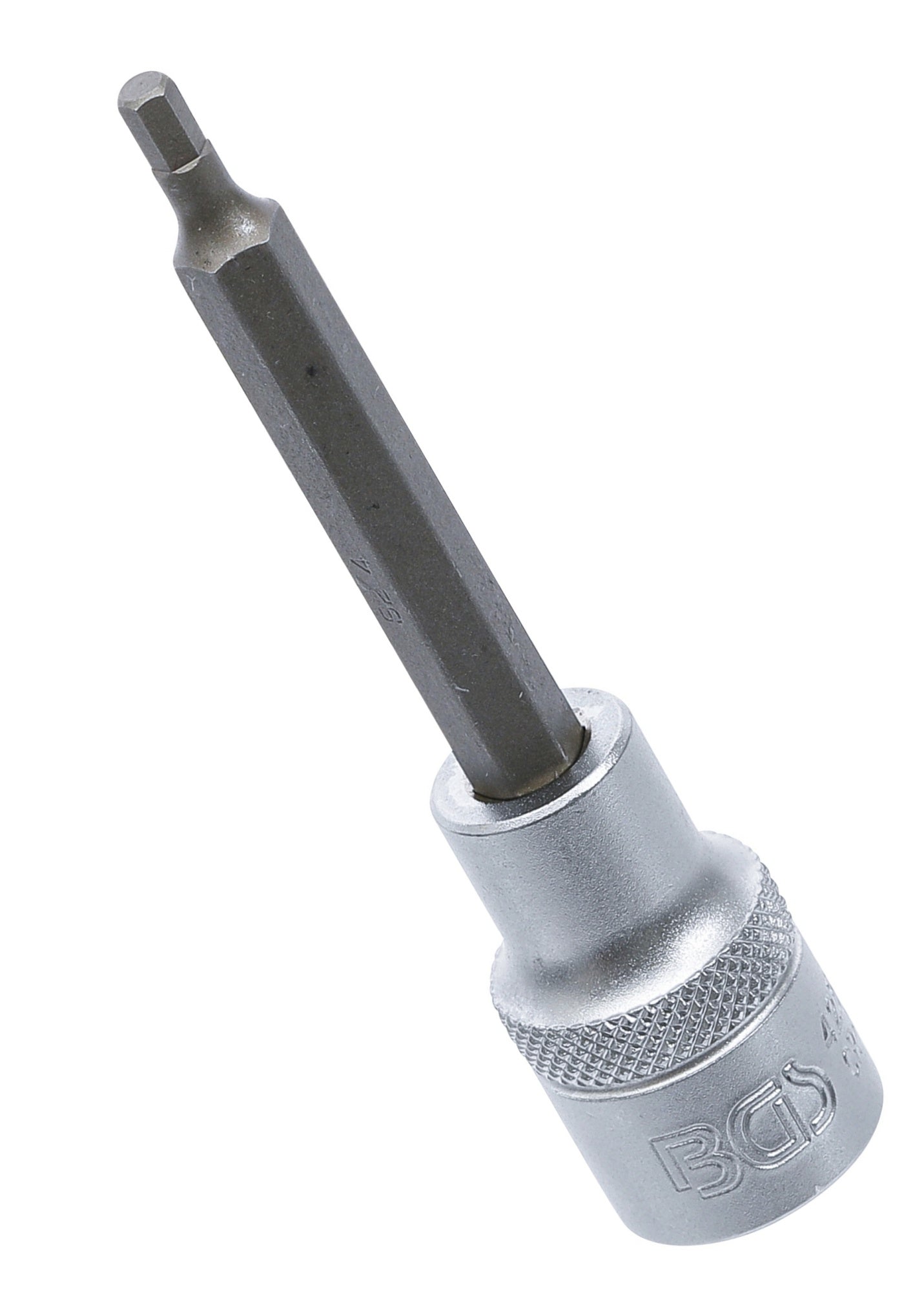 BGS 4259 Biteinsatz Innensechskant 4mm HX4 mit Kugelkopf Länge 100mm Antrieb 12,5mm (1/2")