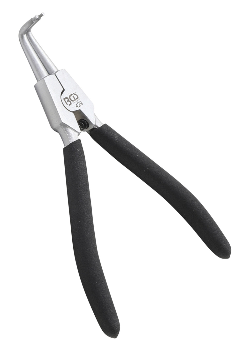 BGS 429 Sprengringzange gebogen für Außensprengringe Länge 180mm