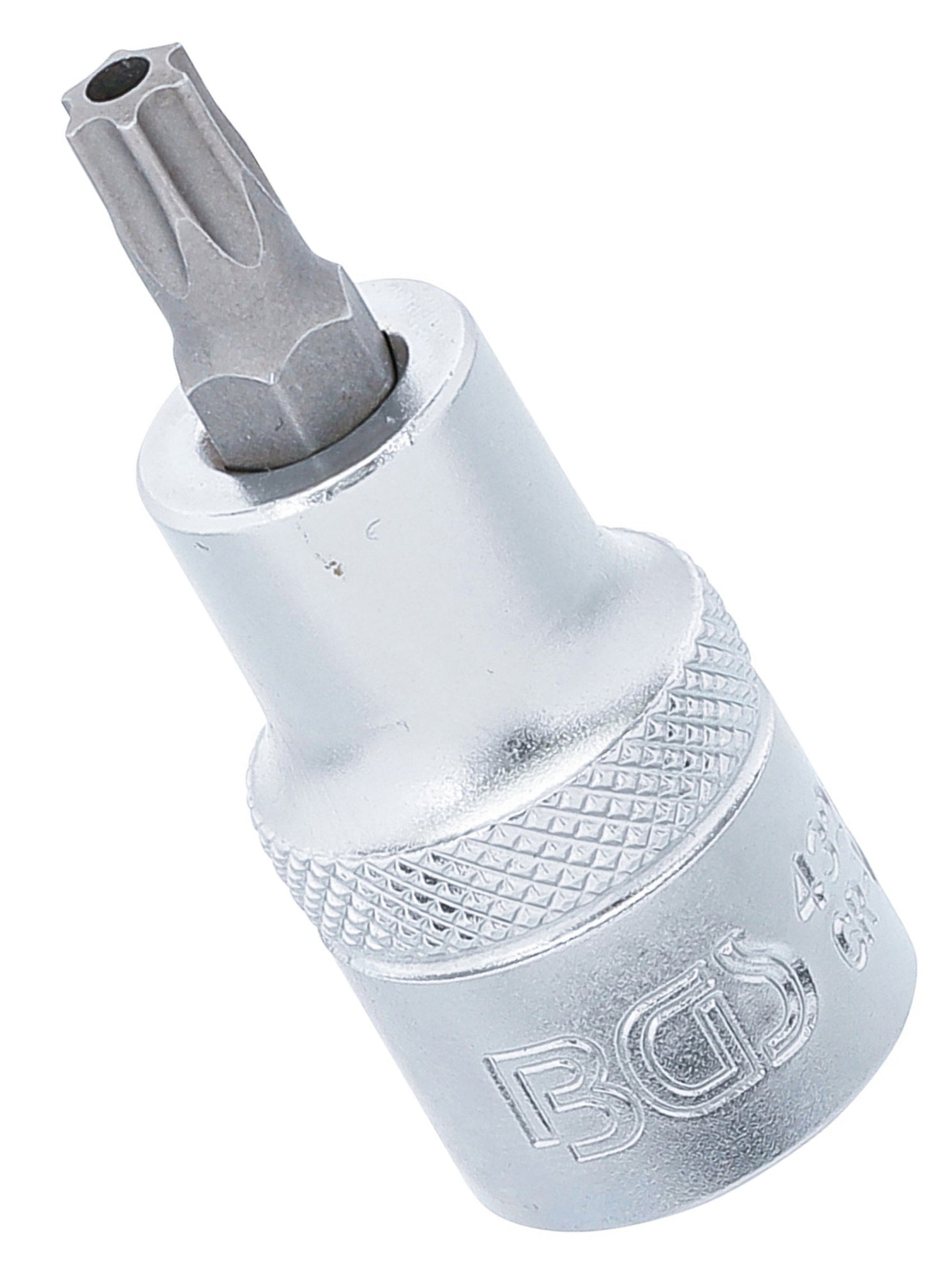 BGS 4326 Biteinsatz Antrieb Innenvierkant 12,5mm (1/2") T-Profil (für Torx) mit Bohrung T40