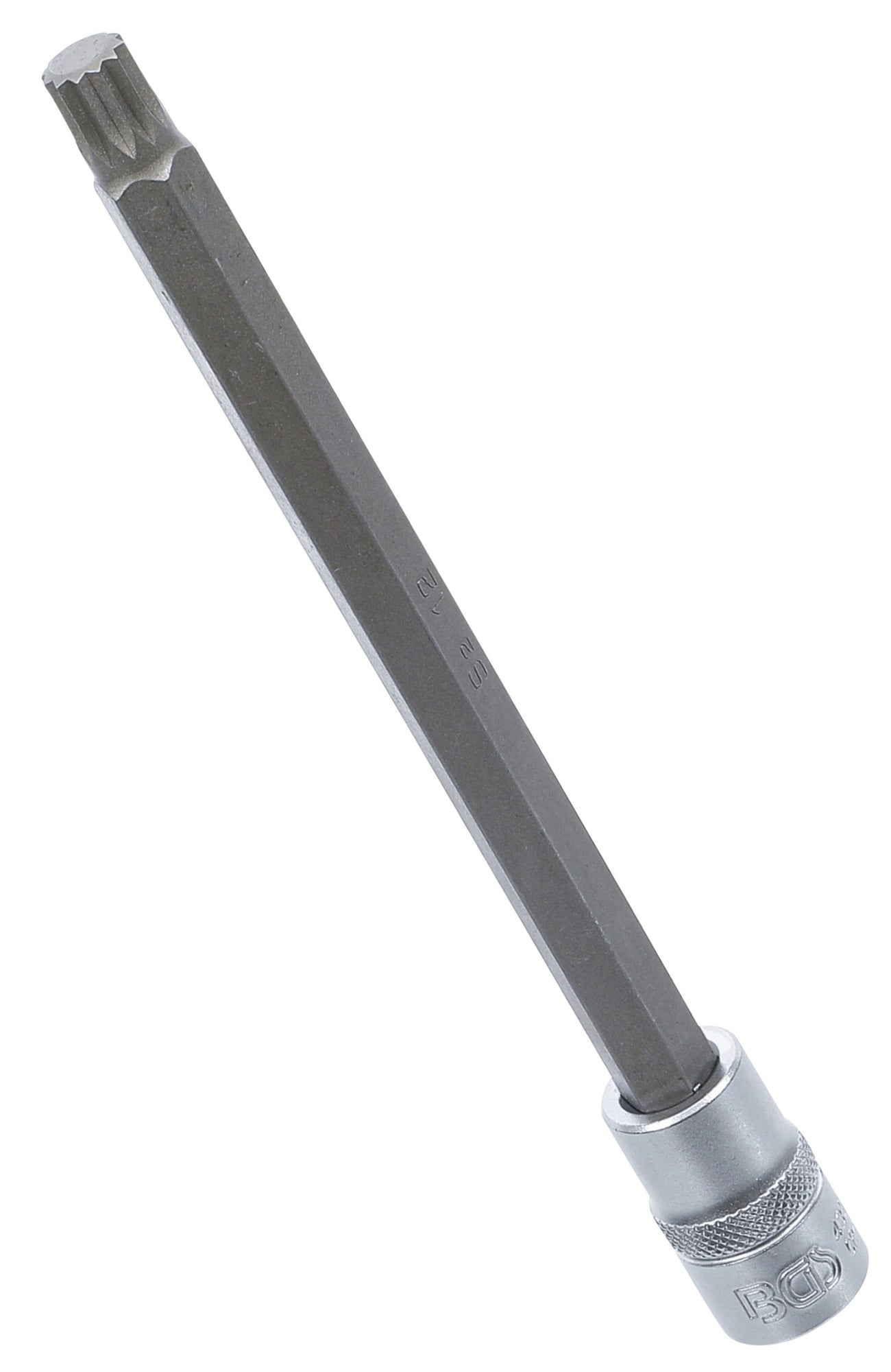 BGS 4336 Biteinsatz Innenvielzahn XZN Einsatz M12 Länge 200mm Antrieb 12,5mm (1/2")