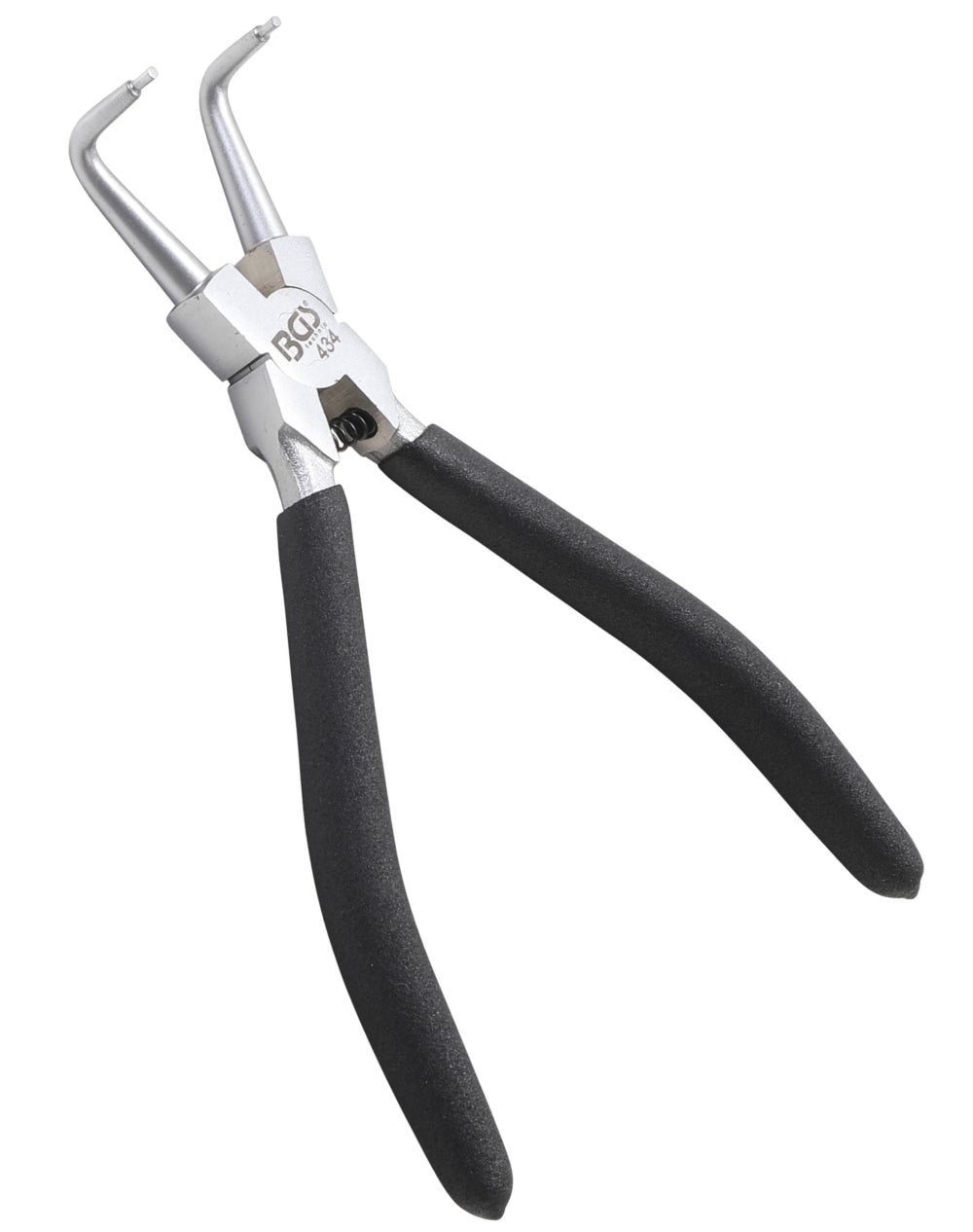 BGS 434 Sprengringzange gebogen für Innensprengringe Länge 180mm