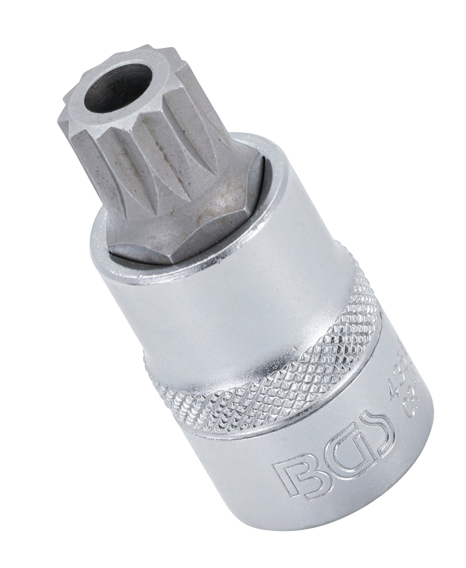 BGS 4356 Biteinsatz Innenvielzahn XZN Einsatz M16 mit Bohrung Länge 58mm Antrieb 12,5mm (1/2")