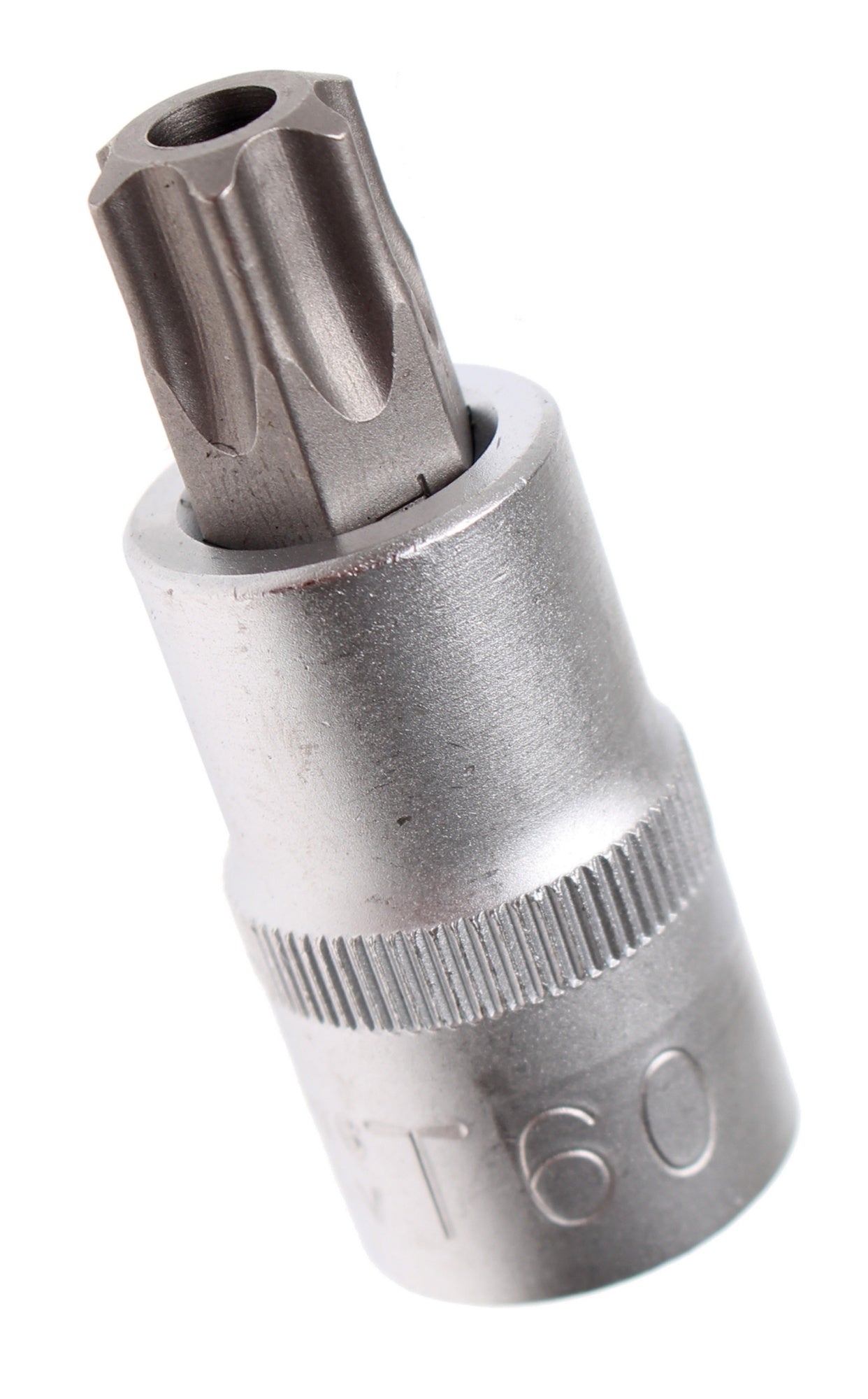 BGS 4376 Biteinsatz Antrieb Innenvierkant 12,5mm (1/2") T-Profil (für Torx) mit Bohrung T60