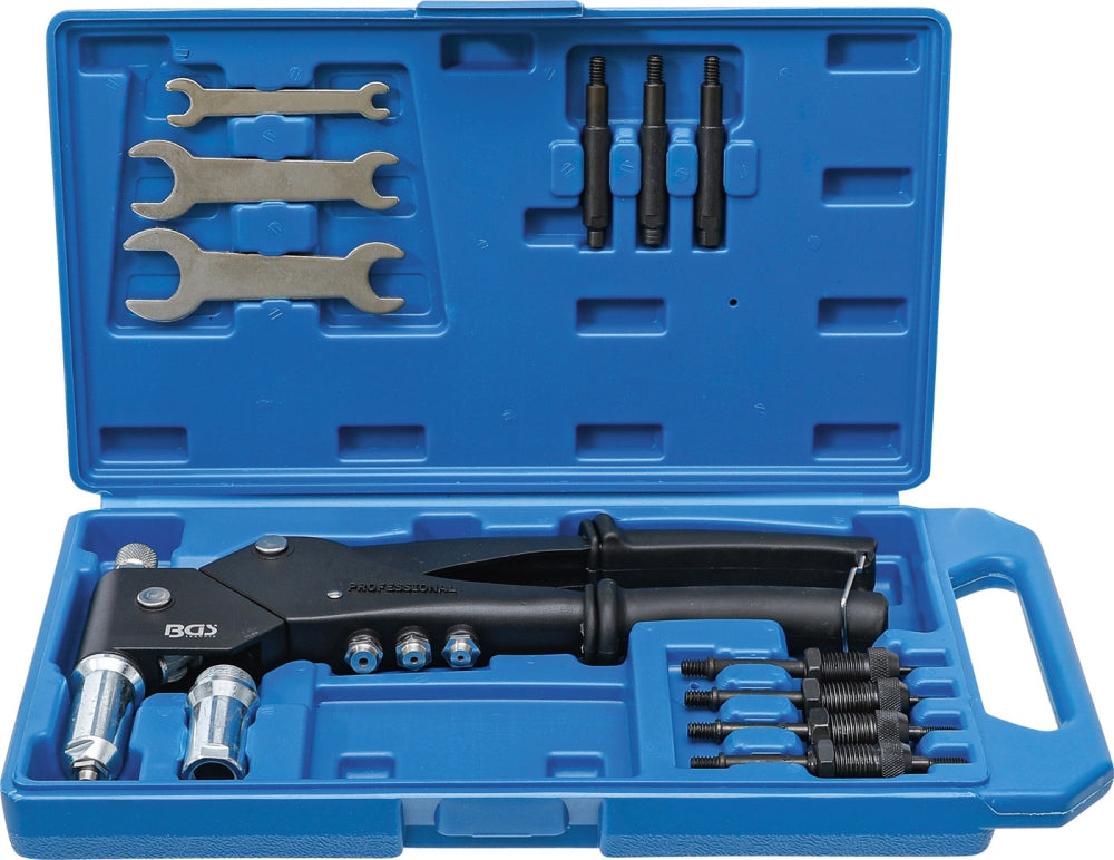 BGS 438 Satz Nietzange für Standardnieten, Nietmuttern und Nietbolzen