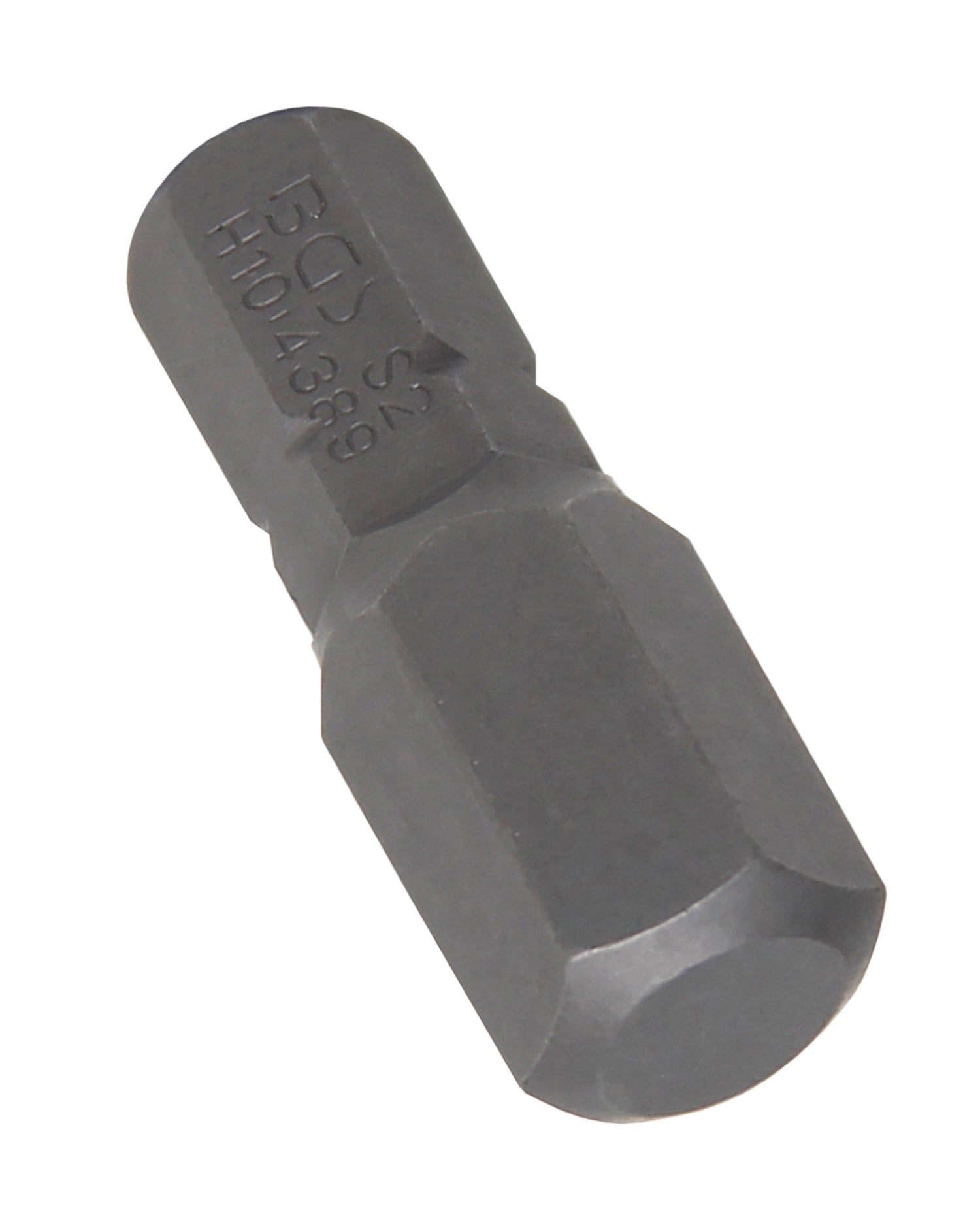 BGS 4389 Bit Nuss Stecknuss Innensechskant 10mm HX10 Antrieb Außensechskant 8mm (5/16")
