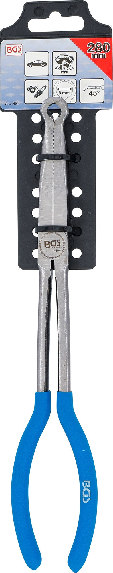 BGS 4404 Zange Zündkerzen Steckerzange mit Ringspitze Ø 8mm Länge 280mm