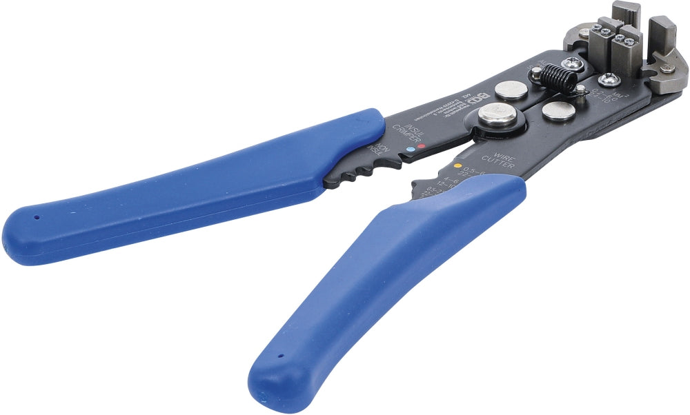 BGS 442 Abisolierzange automatisch für Draht Ø 0,13 - 6mm² Länge 210mm