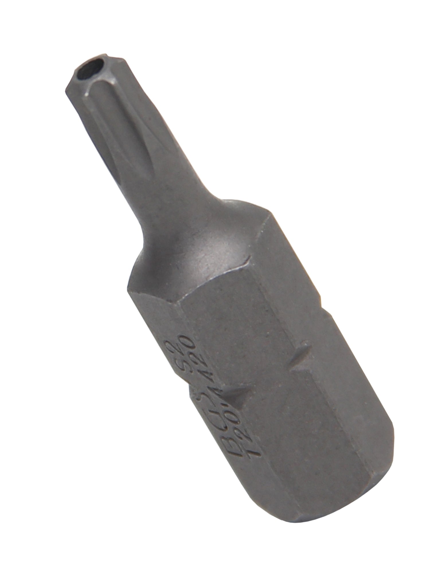 BGS 4420 Bit Nuss Stecknuss T-Profil (für Torx) mit Bohrung T20 Antrieb Außensechskant 8mm (5/16")