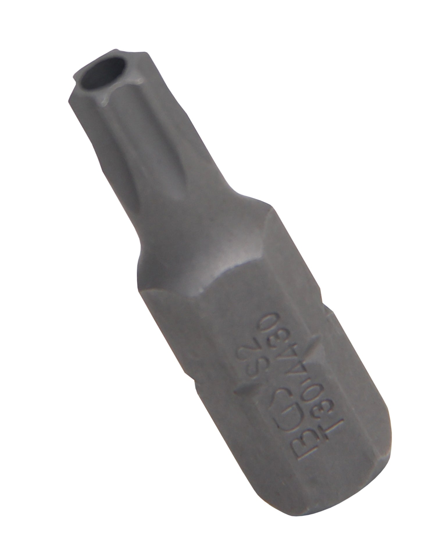 BGS 4430 Bit Nuss Stecknuss T-Profil (für Torx) mit Bohrung T30 Antrieb Außensechskant 8mm (5/16")
