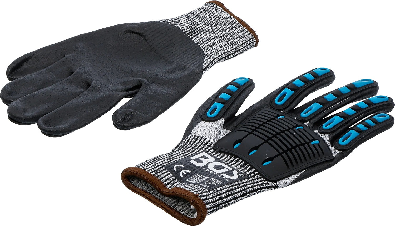 BGS 4540 Paar Schnittschutz Mechaniker Handschuhe Größe 8 (M)