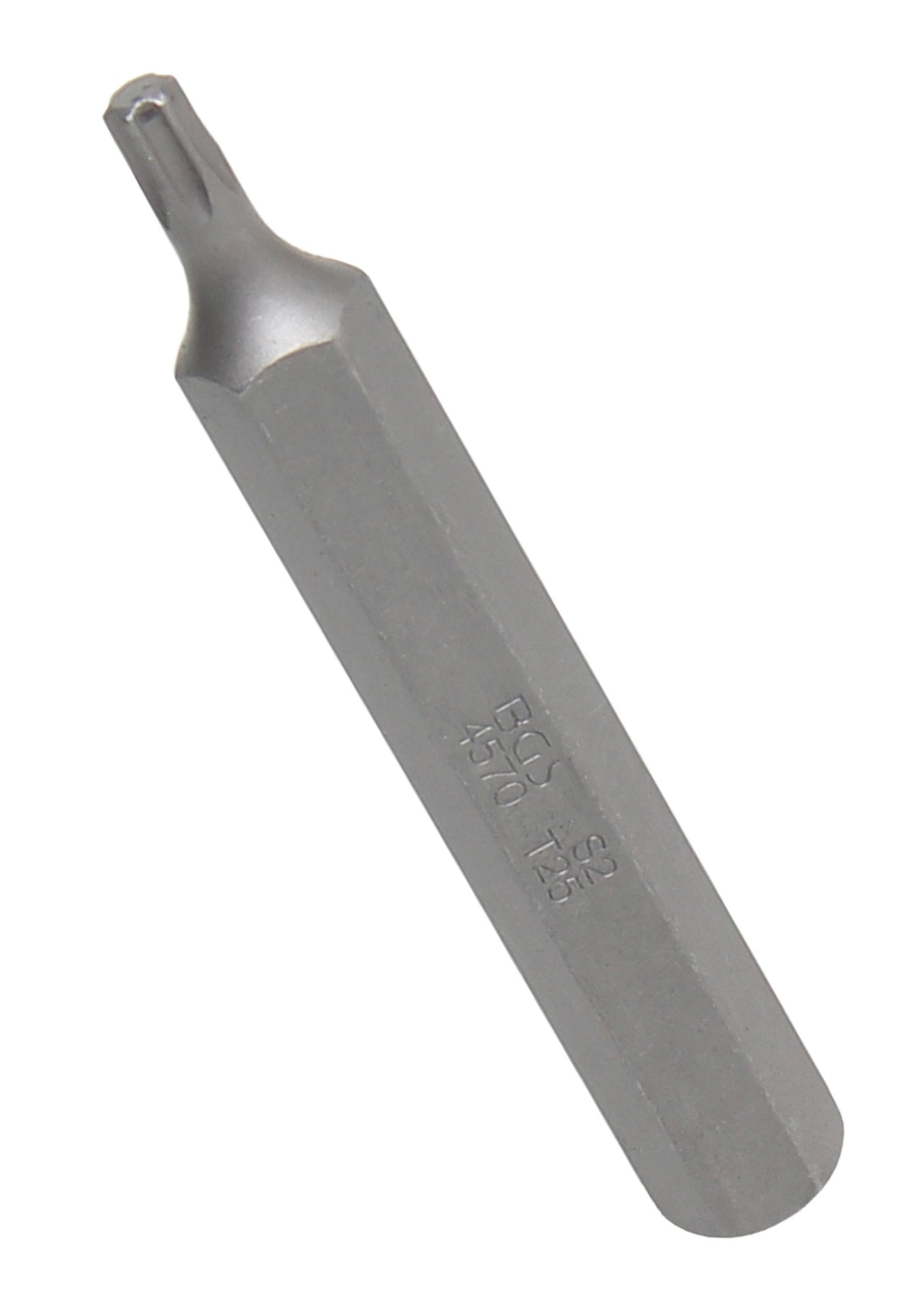 BGS 4570 Bit Nuss Stecknuss T-Profil (für Torx) T25 Länge 75mm Antrieb Außensechskant 10mm (3/8")