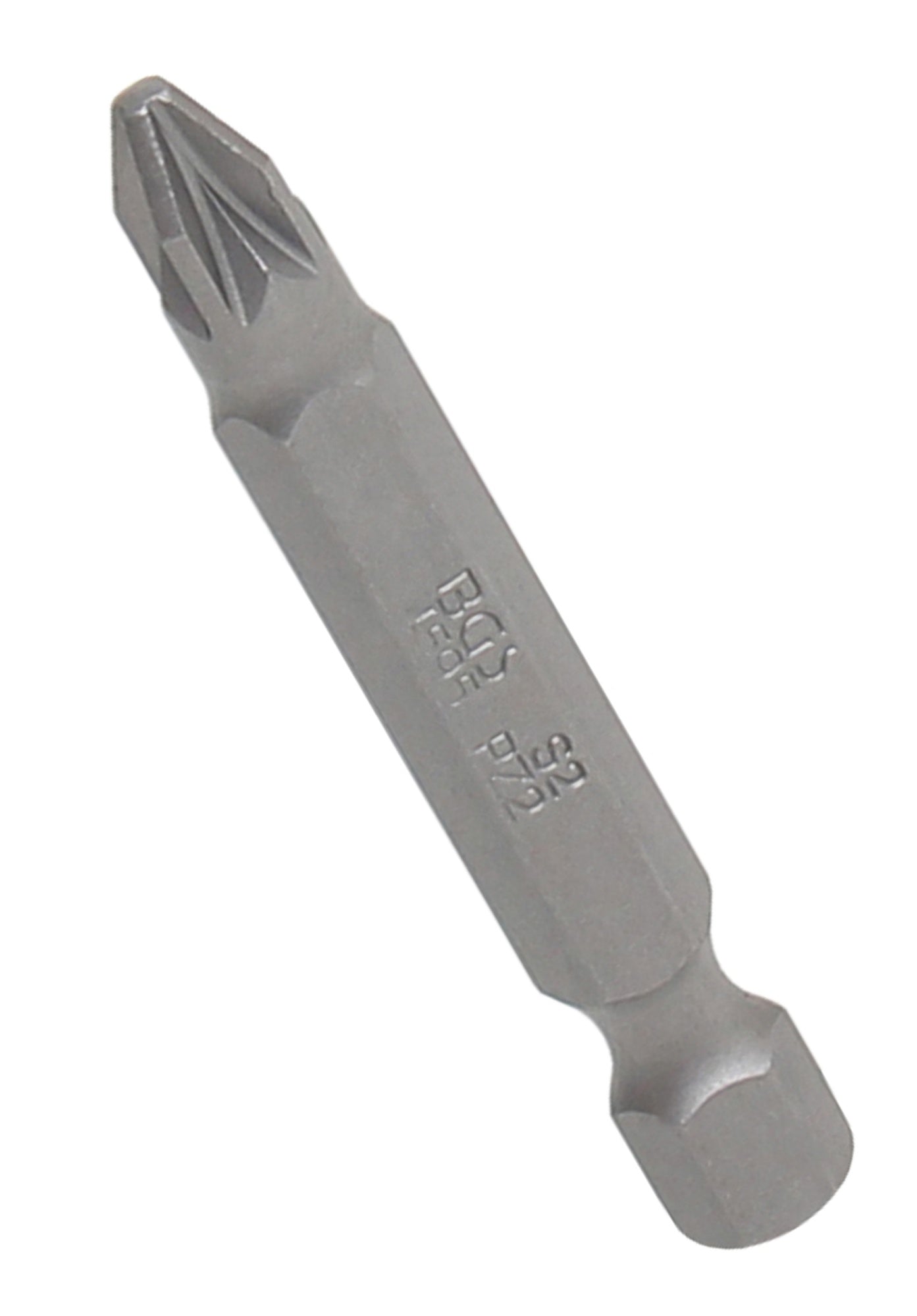 BGS 4595 Bit für Bohrmaschinen Kreuzschlitz PZ2 Länge 50mm Antrieb Außensechskant 6,3mm (1/4")