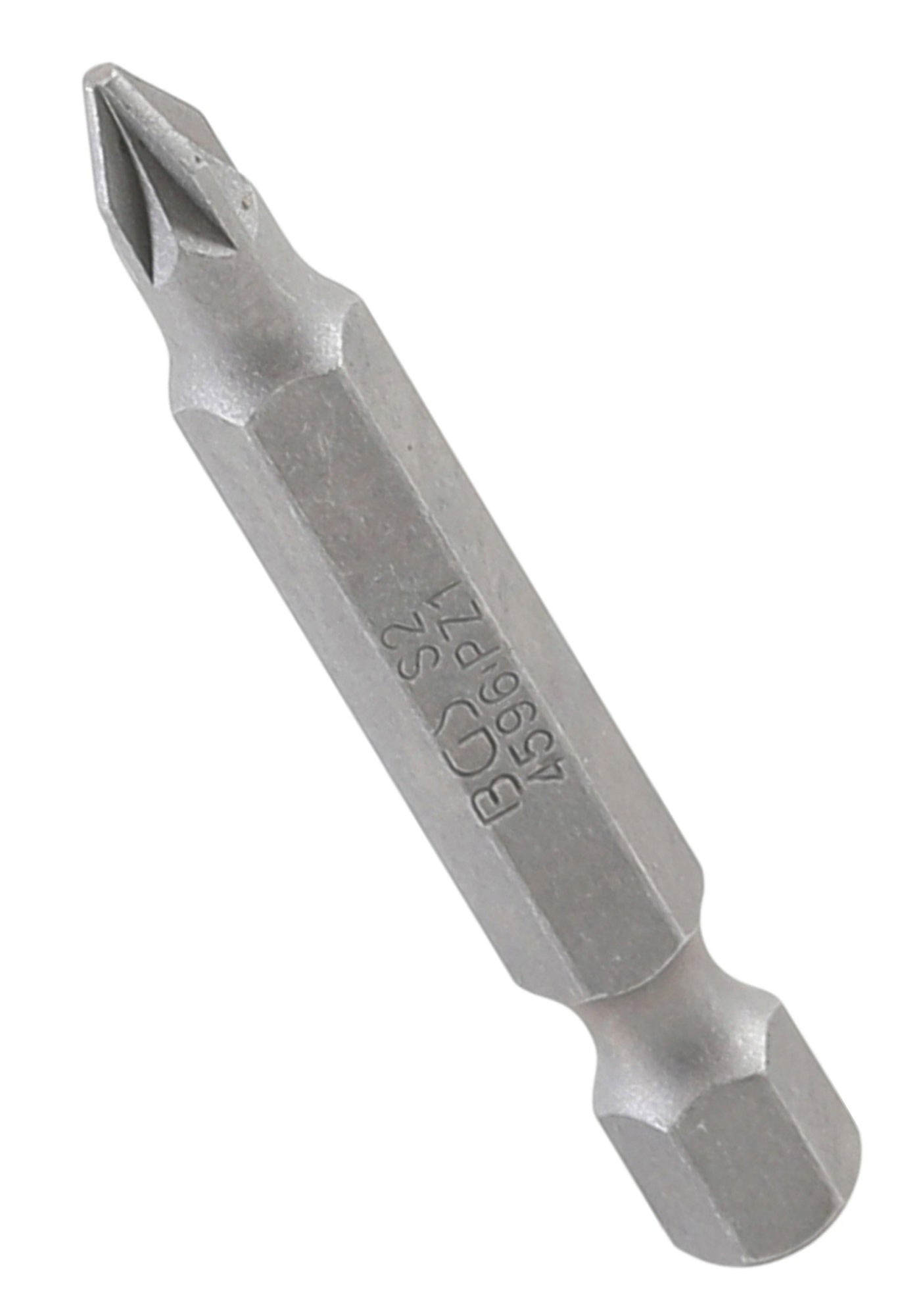 BGS 4596 Bit für Bohrmaschinen Kreuzschlitz PZ1 Länge 50mm Antrieb Außensechskant 6,3mm (1/4")