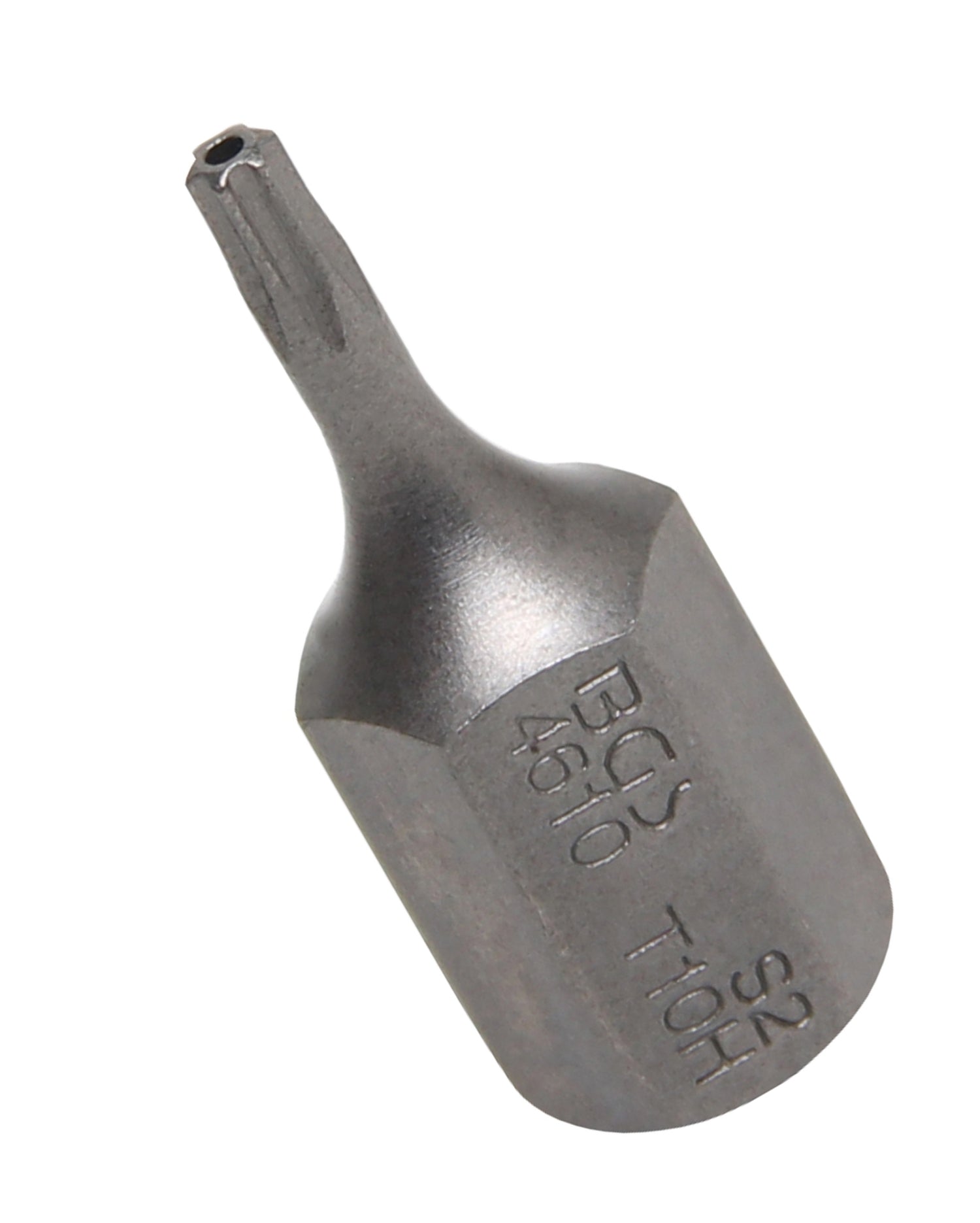 BGS 4610 Bit Nuss Stecknuss T-Profil (für Torx) mit Bohrung T10 Antrieb Außensechskant 10mm (3/8")