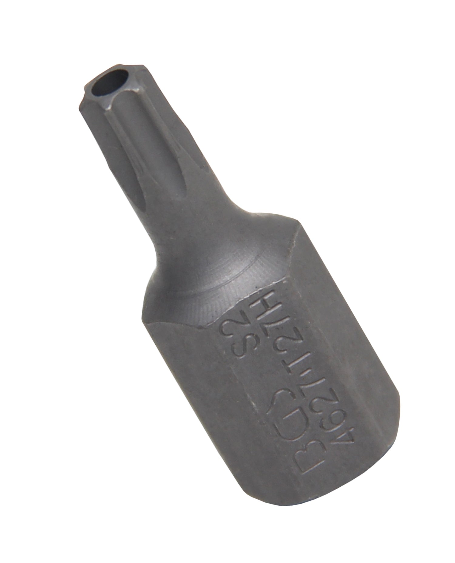 BGS 4627 Bit Nuss Stecknuss T-Profil (für Torx) mit Bohrung T27 Antrieb Außensechskant 10mm (3/8")
