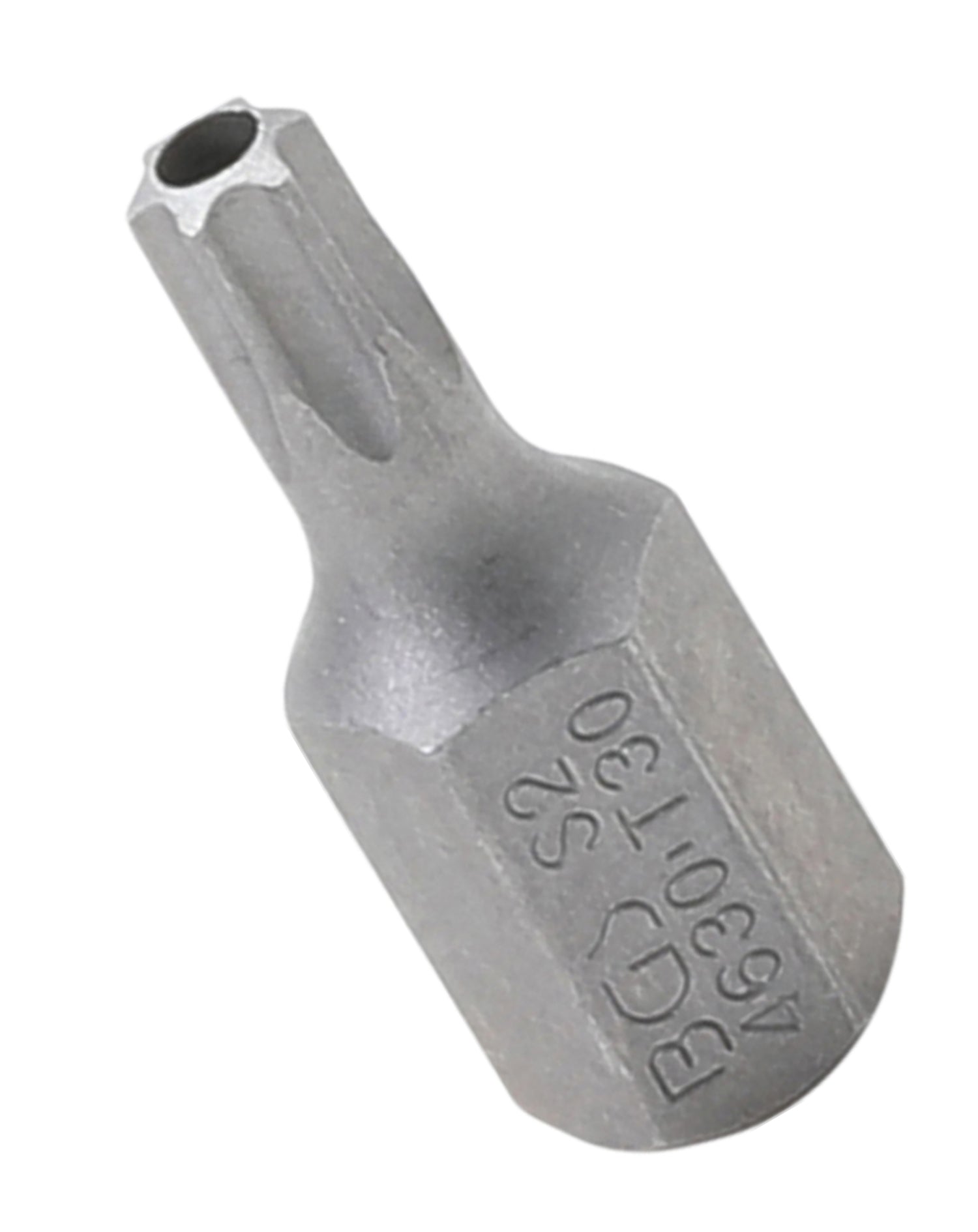BGS 4630 Bit Nuss Stecknuss T-Profil (für Torx) mit Bohrung T30 Antrieb Außensechskant 10mm (3/8")