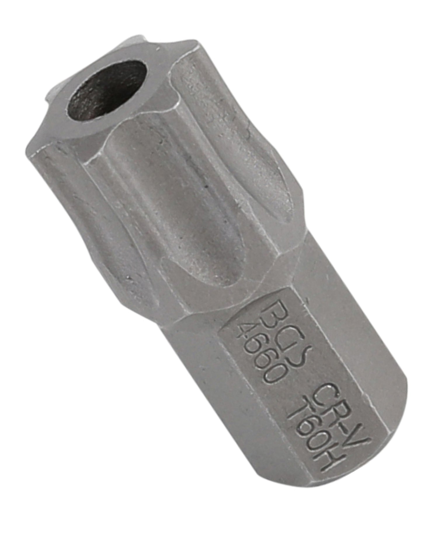 BGS 4660 Bit Nuss Stecknuss T-Profil (für Torx) mit Bohrung T60 Antrieb Außensechskant 10mm (3/8")