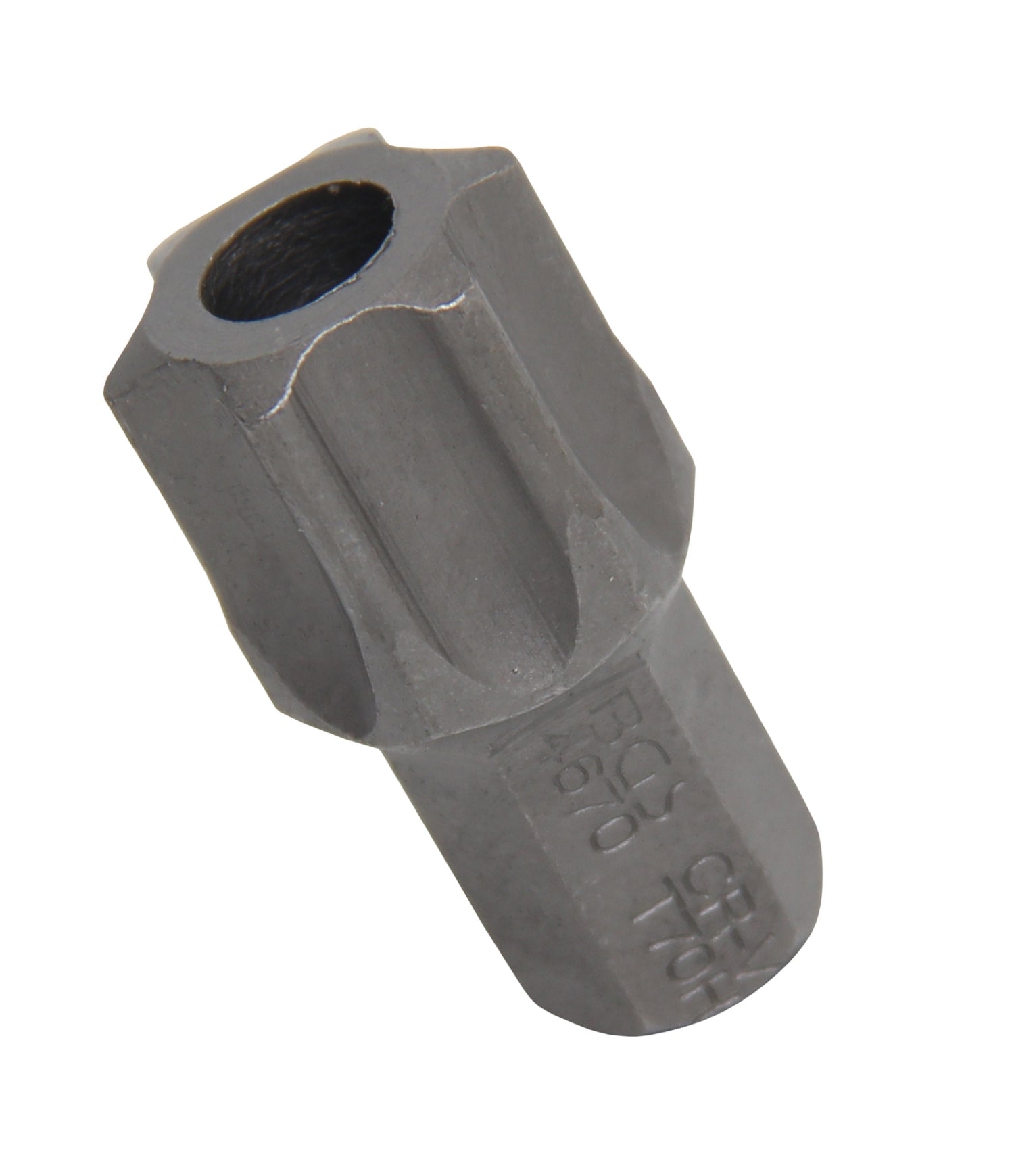 BGS 4670 Bit Nuss Stecknuss T-Profil (für Torx) mit Bohrung T70 Antrieb Außensechskant 10mm (3/8")