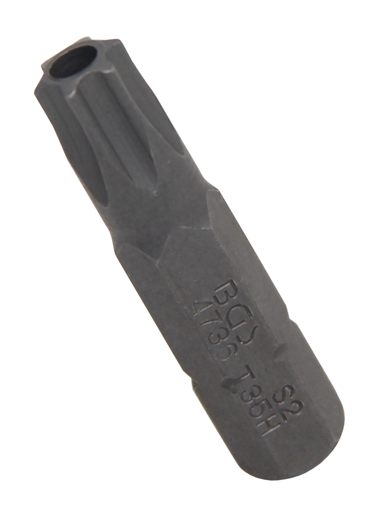 BGS 4736 Biteinsatz T-Profil (für Torx) mit Bohrung T35 Länge 30mm Antrieb 6,3mm (1/4")