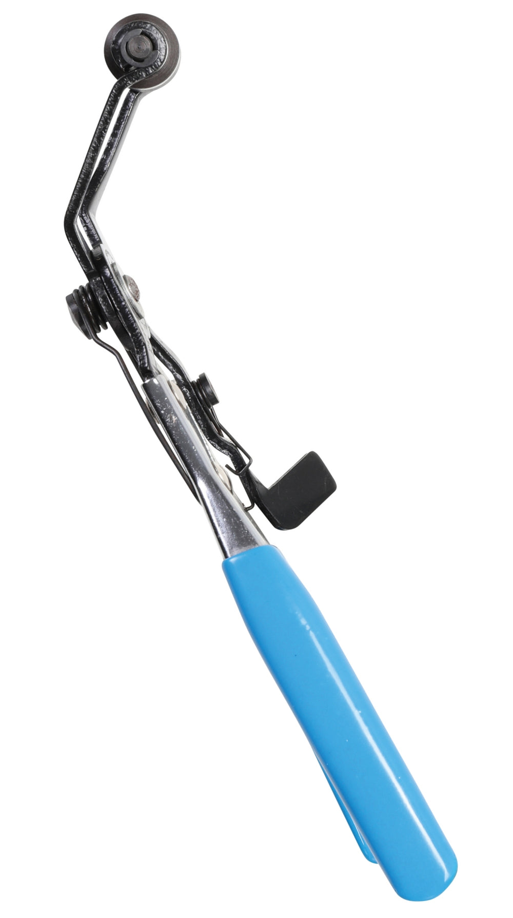 BGS 477 Schlauchklemmenzange abgewinkelt mit Ratschenfunktion Länge 220mm