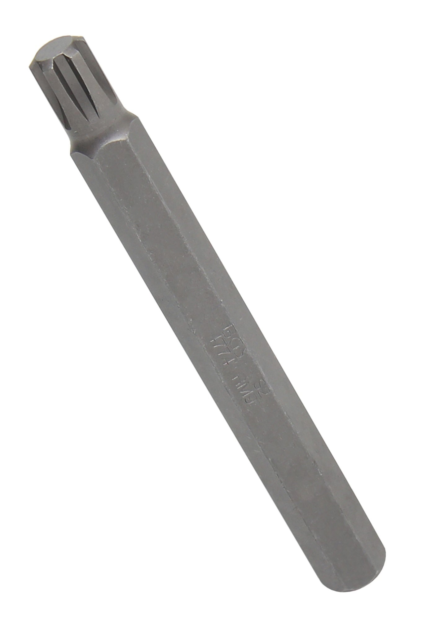 BGS 4774 Bit Nuss Stecknuss Keil-Profil (für Ribe) M9 Länge 100mm Antrieb Außensechskant 10mm (3/8")