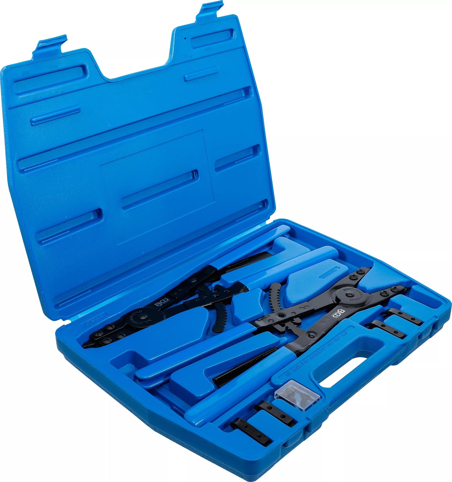 BGS 478 Satz Sprengringzangen für Nutzfahrzeuge mit auswechselbare Spitzen