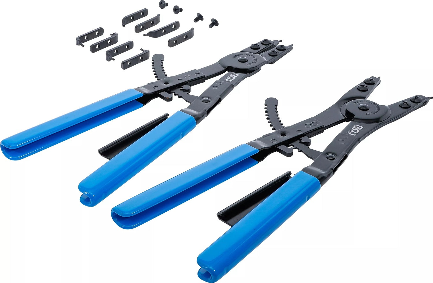 BGS 478 Satz Sprengringzangen für Nutzfahrzeuge mit auswechselbare Spitzen