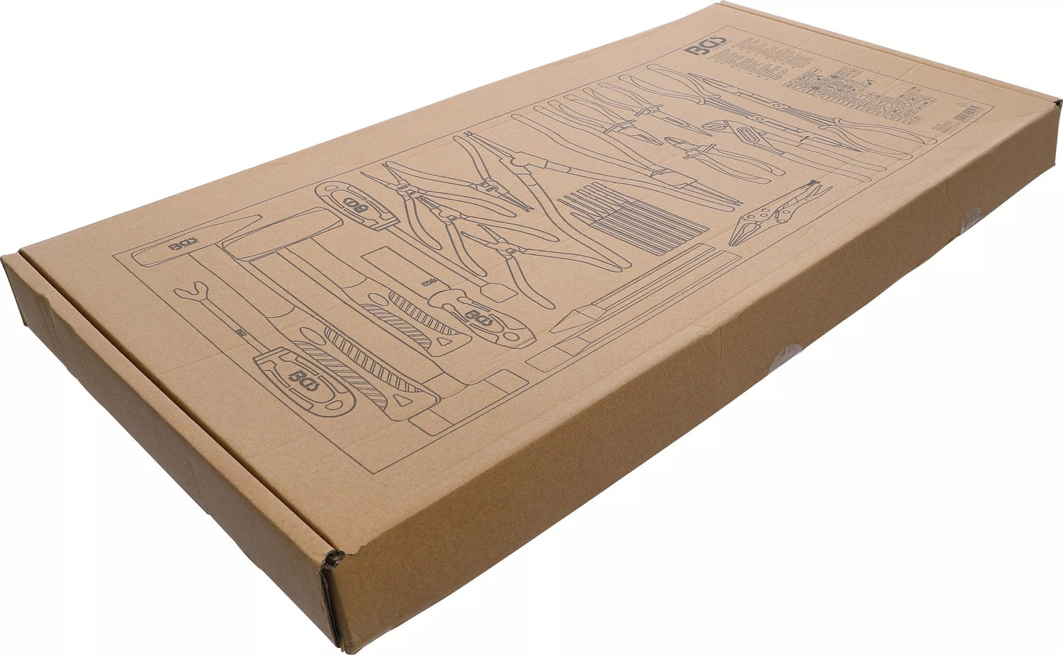 BGS 4793 Satz Hammer Zangen Meißel Werkstattwageneinlage XL 28 teilig