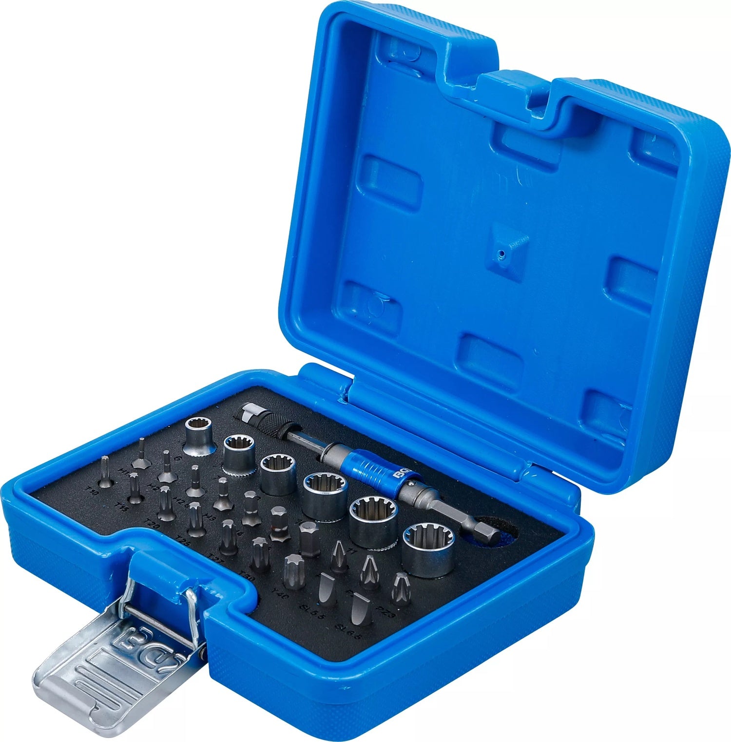 BGS 4812 Satz Steckschlüssel Bits Außensechskant 6,3mm (1/4") 2-IN-1 26 teilig