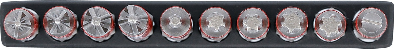 BGS DIY 4831 Satz Antirutsch Bits magnetisch 70mm 10 teilig