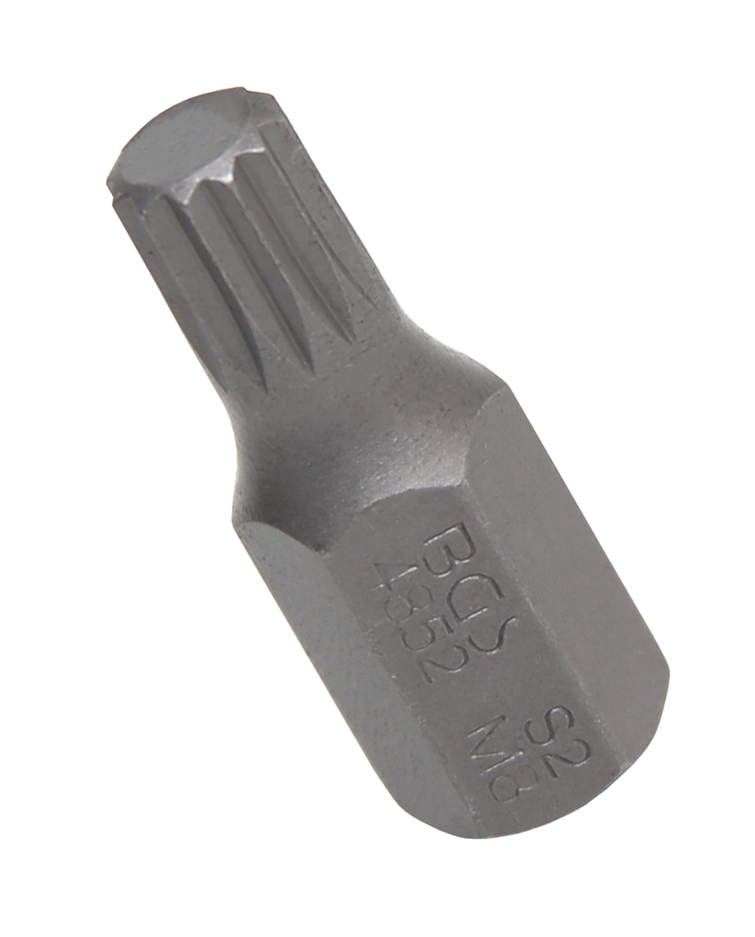 BGS 4852 Bit Nuss Stecknuss Innenvielzahn (für XZN) M8 Antrieb Außensechskant 10mm (3/8")