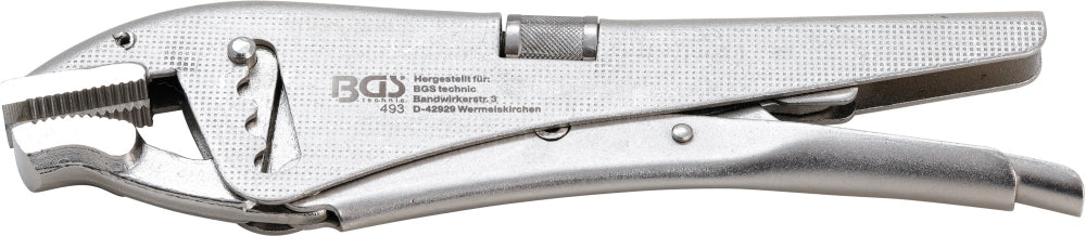 BGS 493 Gripzange mit 4 facher Schnelljustierung Länge 225mm