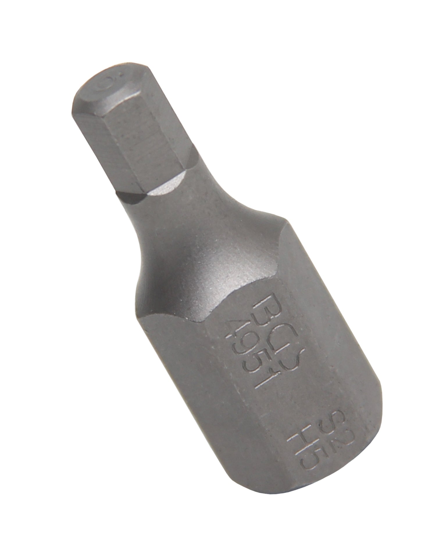 BGS 4951 Bit Nuss Stecknuss Innensechskant 5mm HX5 Antrieb Außensechskant 10mm (3/8")