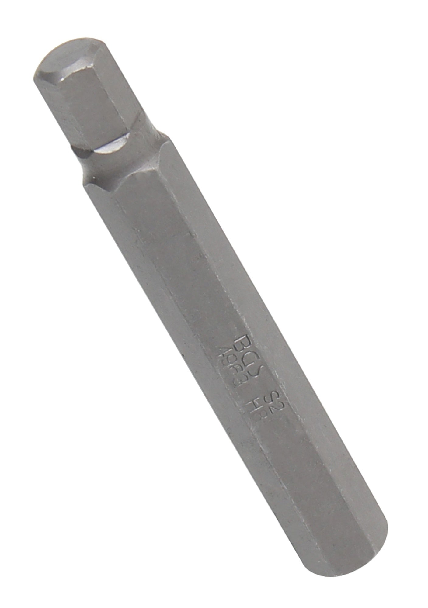 BGS 4963 Bit Nuss Stecknuss Innensechskant 8mm HX8 Länge 75mm Antrieb Außensechskant 10mm (3/8")