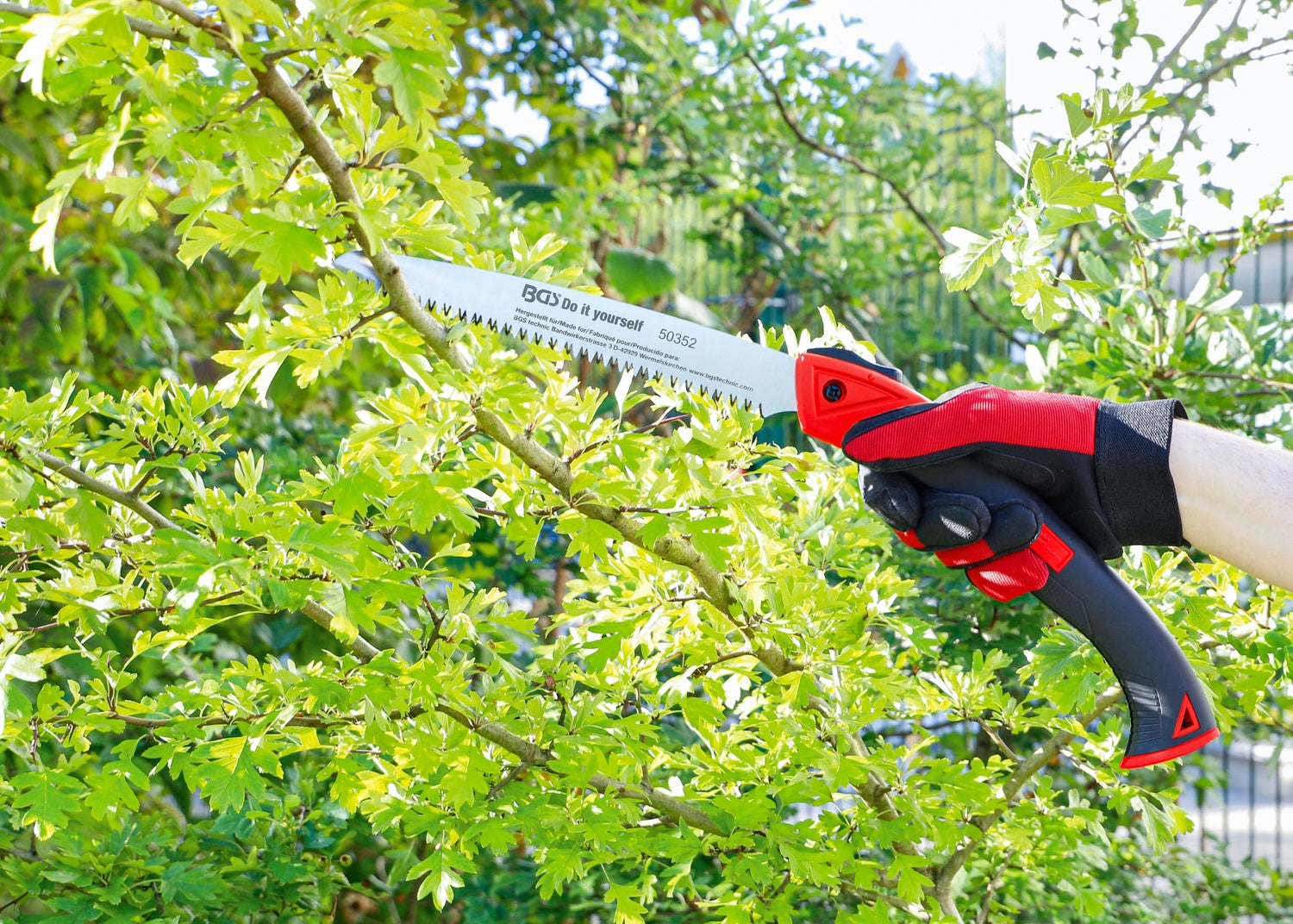 BGS DIY 50352 Klappsäge Säge zusammenklappbar klappbar Klingenlänge 225mm