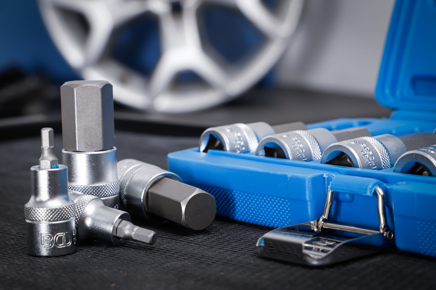 BGS 5052 Satz Innensechskant Nüsse HX5-HX22mm 12 teiliger Satz