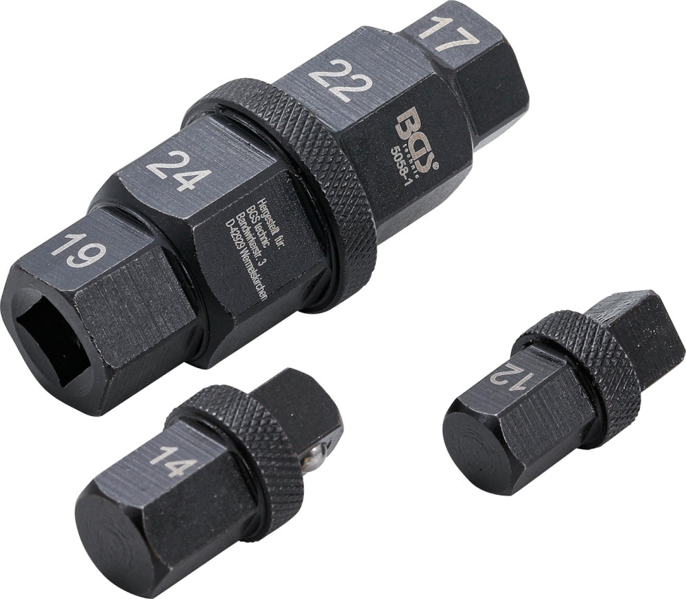 BGS 5058-1 Motorrad Spezial Einsatz Innensechskant Antrieb 10mm (3/8") 12 - 24mm