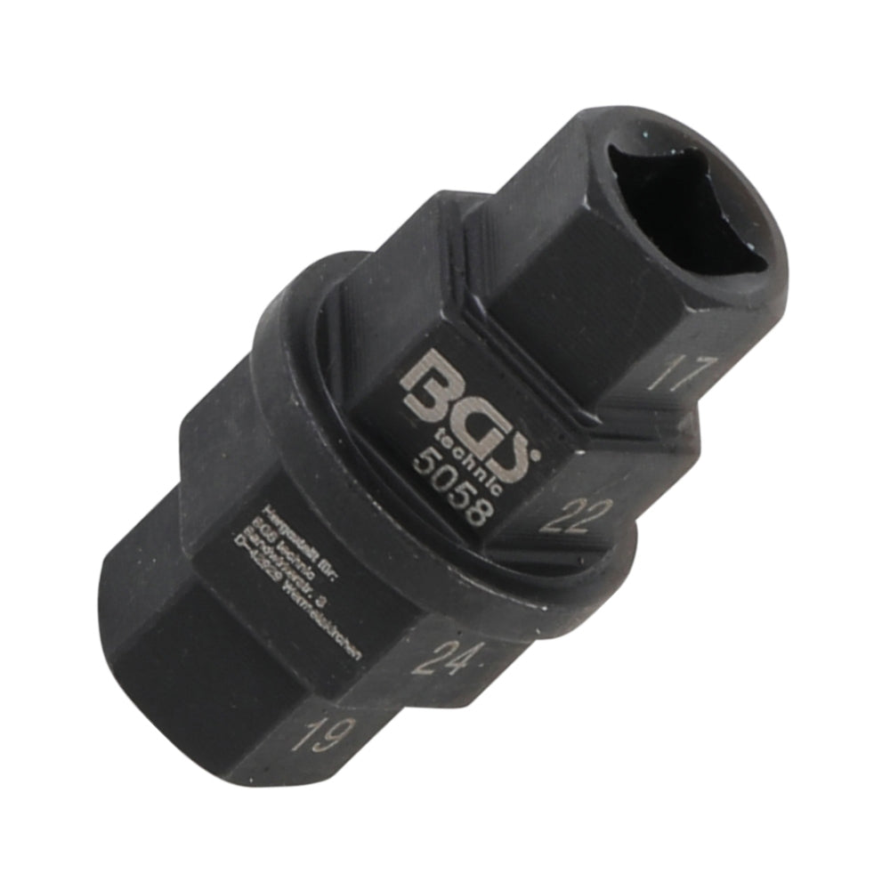 BGS 5058 Motorrad Spezialeinsatz Steckachse 17-19-22-24mm Antrieb 10mm (3/8")