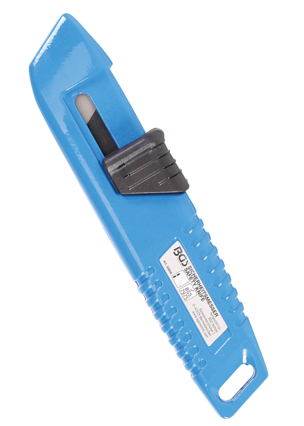 BGS 50606 Sicherheitsmesser mit selbst zurückziehender Klinge