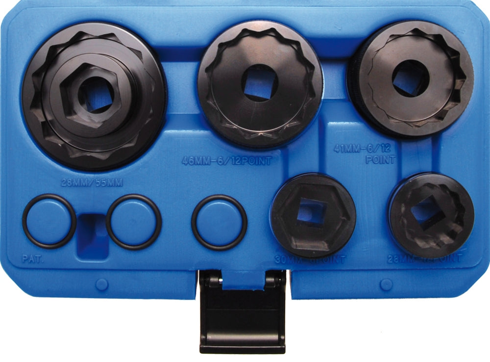 BGS 5061 Achsmuttern-Einsätze für Motorrad Ducati 8-teilig