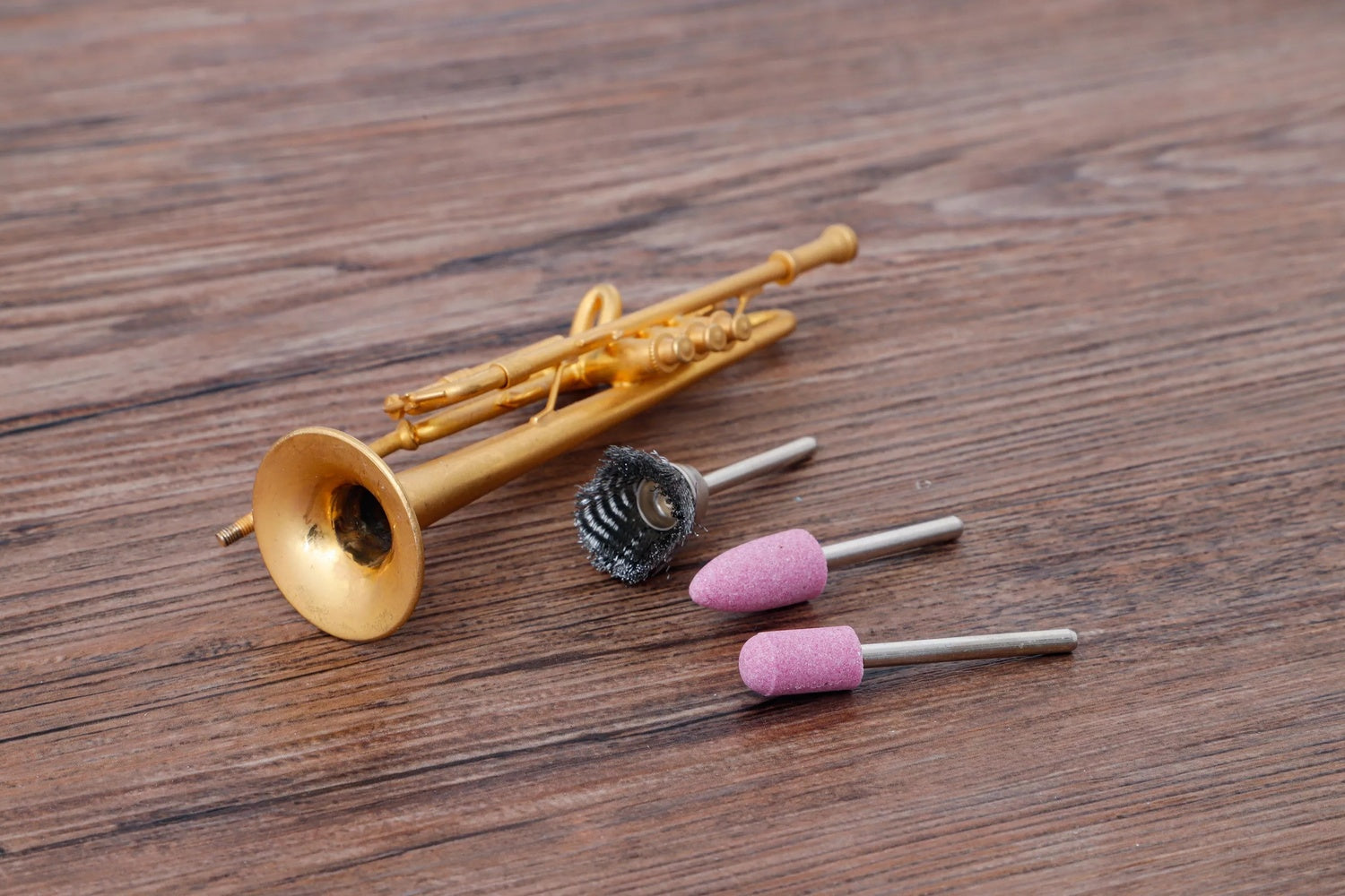 BGS DIY 50797 Satz Schleifer Stahldraht Kunststoff Bürsten 12 teilig